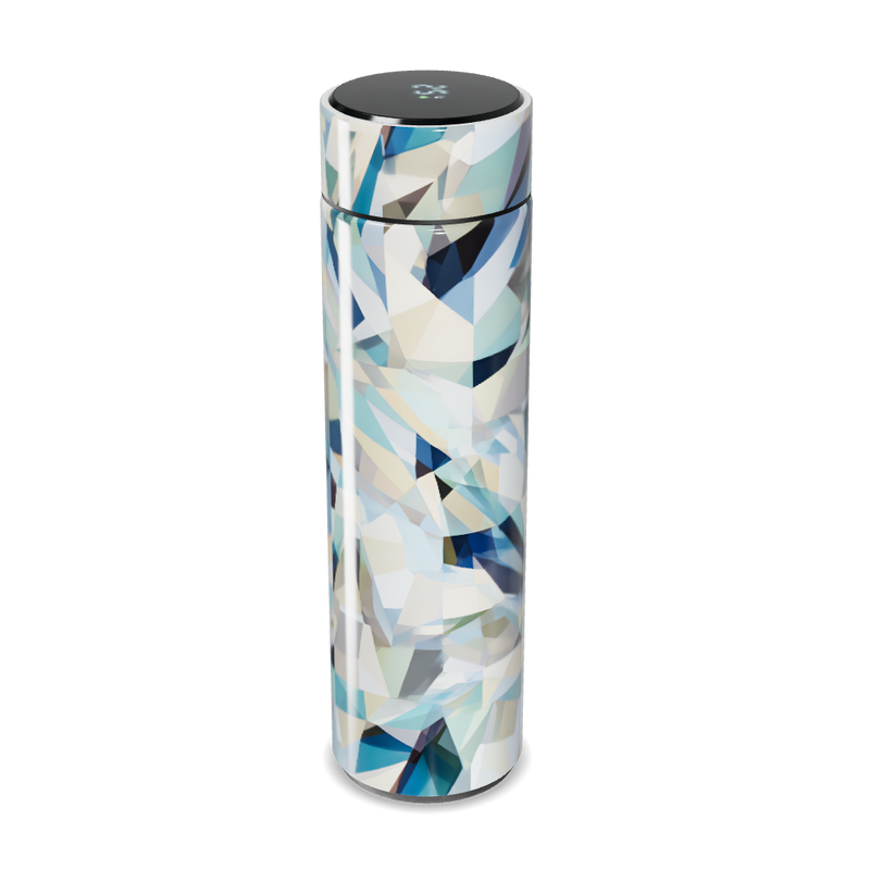 Garrafa Térmica Touch - Estampa Geométrica Colorida