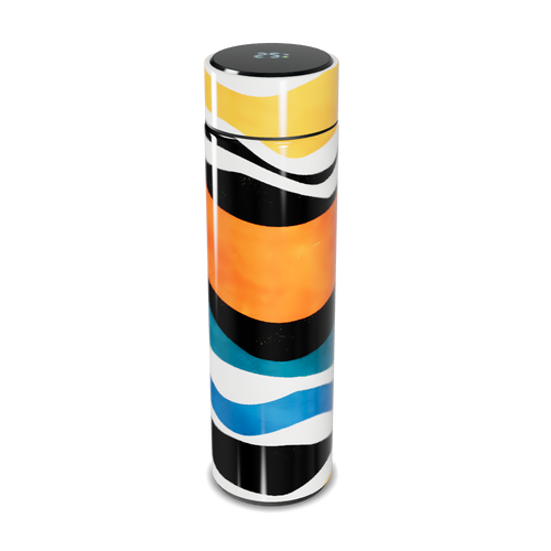 Garrafa Térmica Touch - Colorida Listras