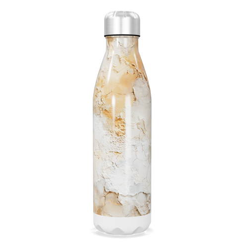 Garrafa Inox - Marmorizada Bege 500ml
