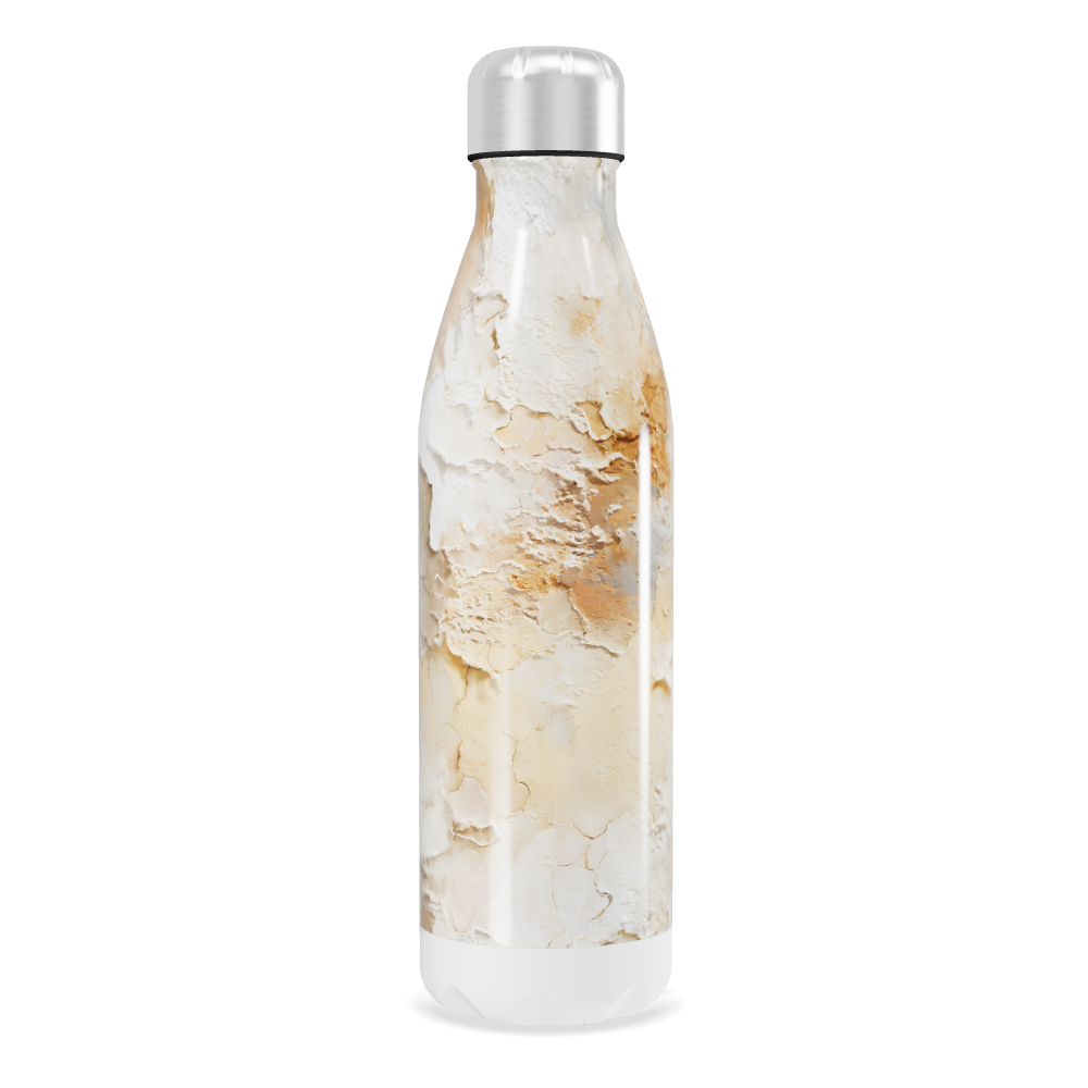 Garrafa Inox - Marmorizada Bege 500ml