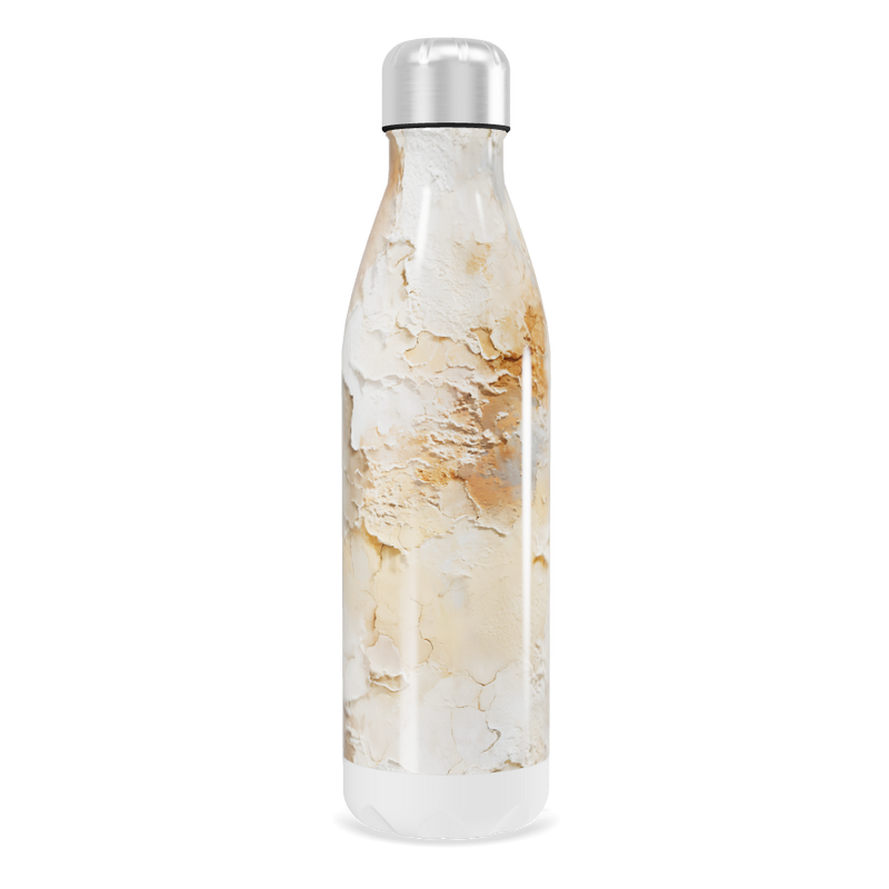 Garrafa Inox - Marmorizada Bege 500ml