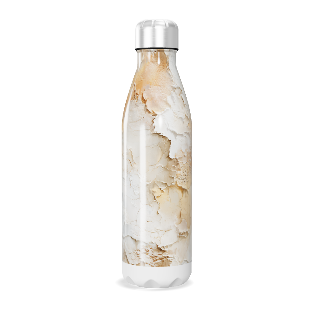 Garrafa Inox - Marmorizada Bege 500ml