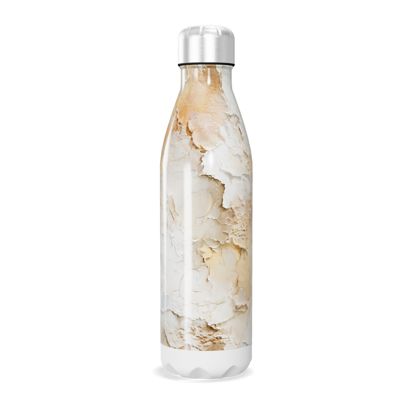 Garrafa Inox - Marmorizada Bege 500ml