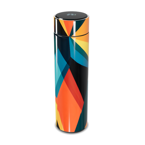 Garrafa Térmica Touch - Colorida Geométrica 500ml