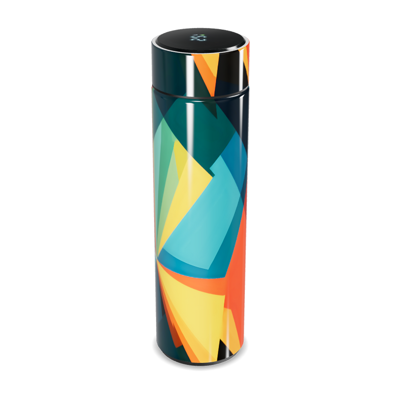 Garrafa Térmica Touch - Colorida Geométrica 500ml