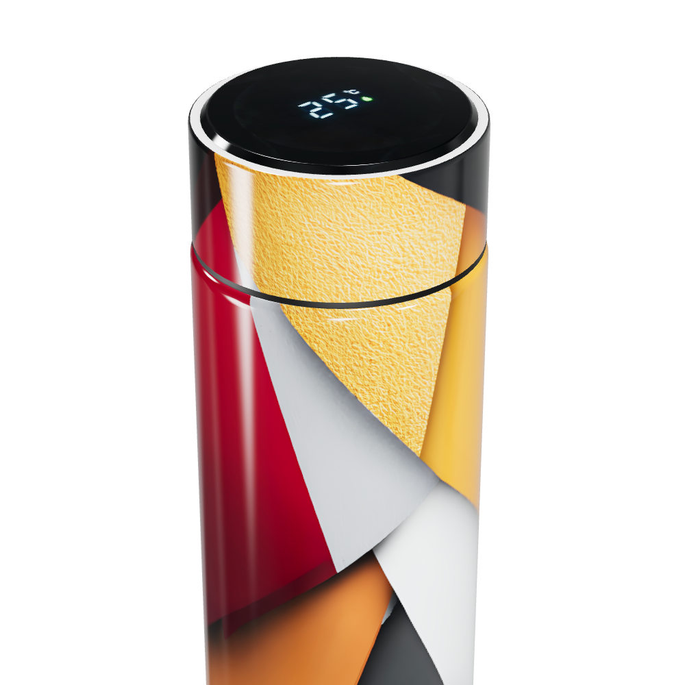 Garrafa Térmica Touch - Estampa Colorida Digital