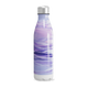 Garrafa Inox - Roxa com Estampa Marmorizada