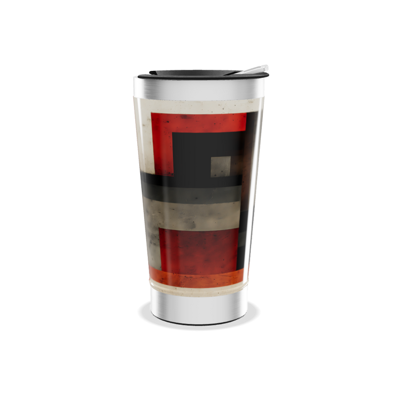 Copo Térmico - Estampa Geométrica Colorida