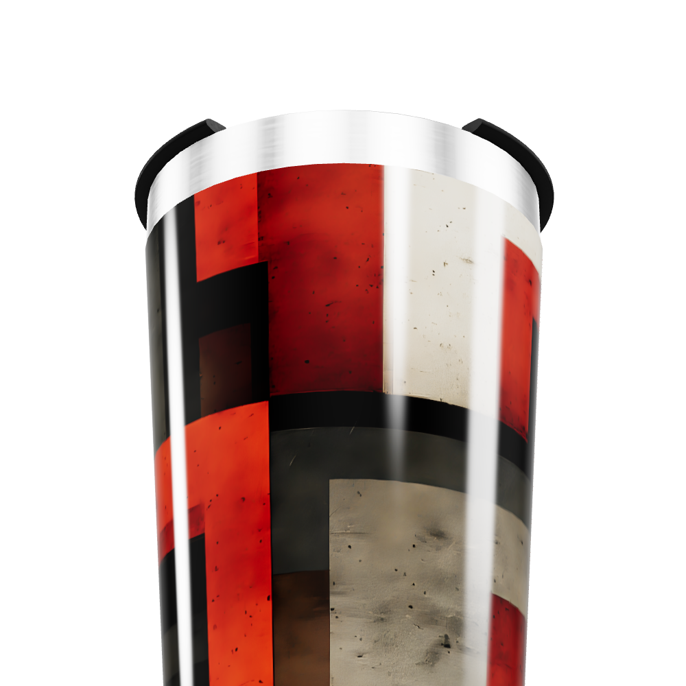 Copo Térmico - Estampa Geométrica Colorida