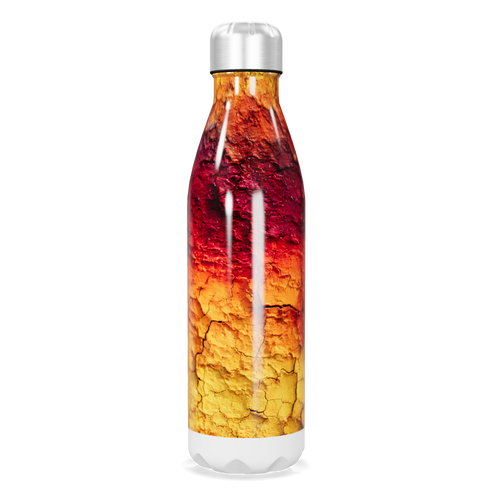 Garrafa Inox Estampa Texturizada