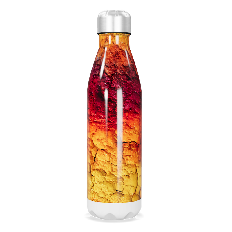 Garrafa Inox Estampa Texturizada