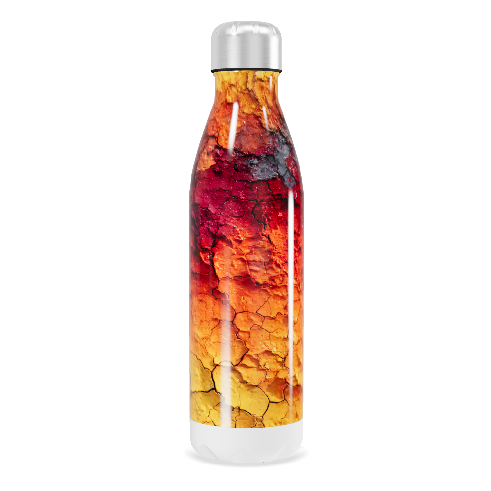 Garrafa Inox Estampa Texturizada