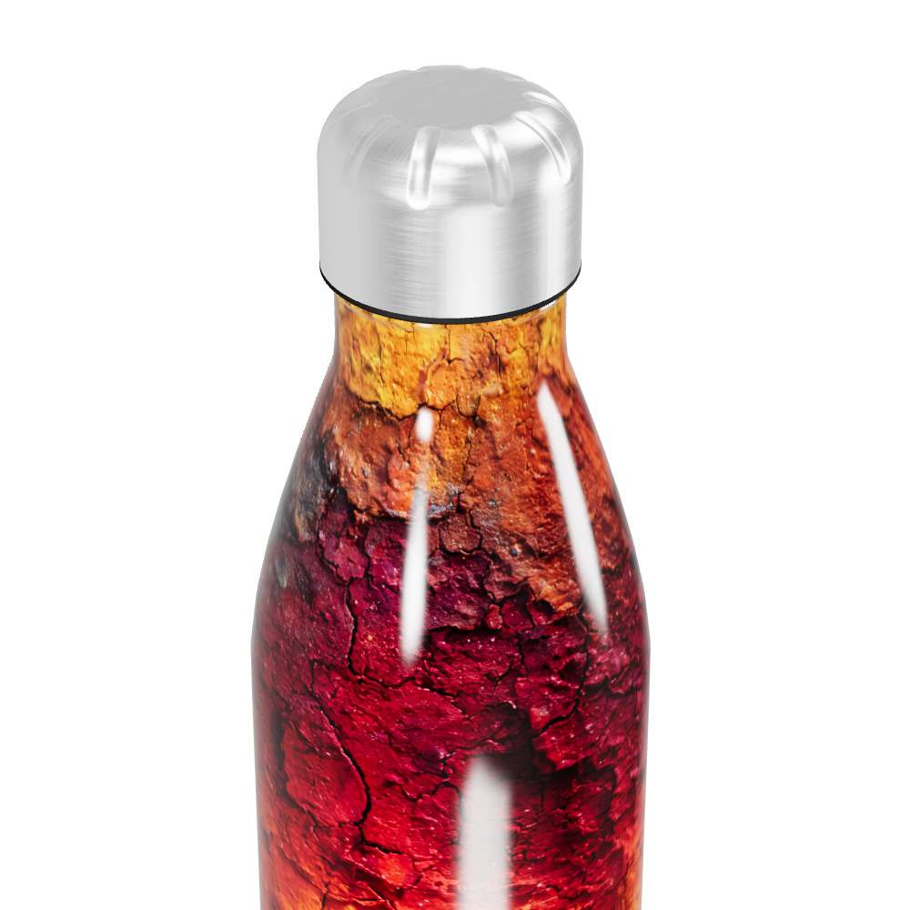 Garrafa Inox Estampa Texturizada