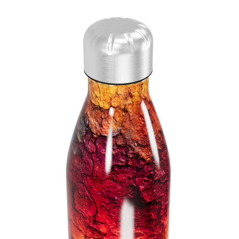 Garrafa Inox Estampa Texturizada