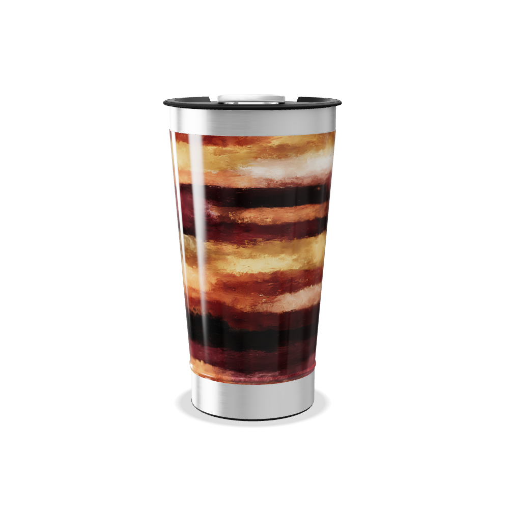 Copo Térmico - Estampa Marmorizada Colorida