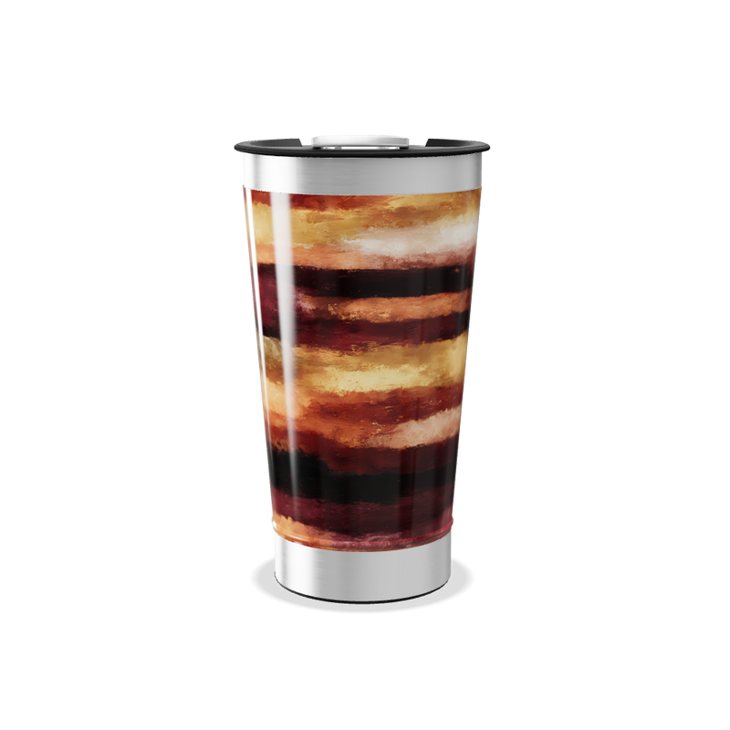 Copo Térmico - Estampa Marmorizada Colorida