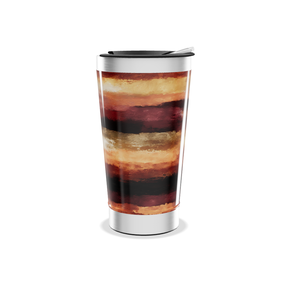 Copo Térmico - Estampa Marmorizada Colorida