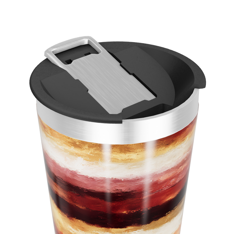 Copo Térmico - Estampa Marmorizada Colorida