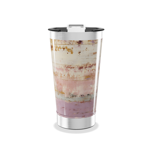 Copo Térmico - Estampa Abstrata Multicolorida