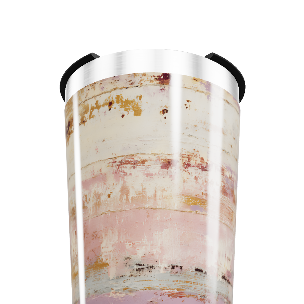 Copo Térmico - Estampa Abstrata Multicolorida