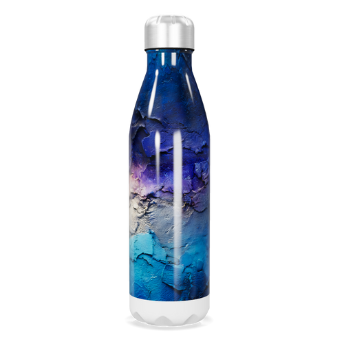 Garrafa Inox - Azul Texturizada