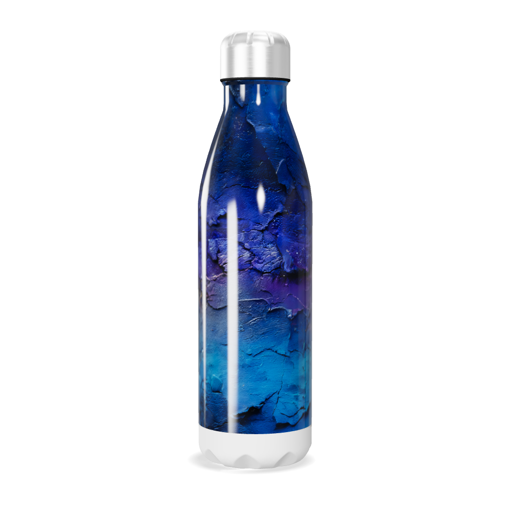 Garrafa Inox - Azul Texturizada