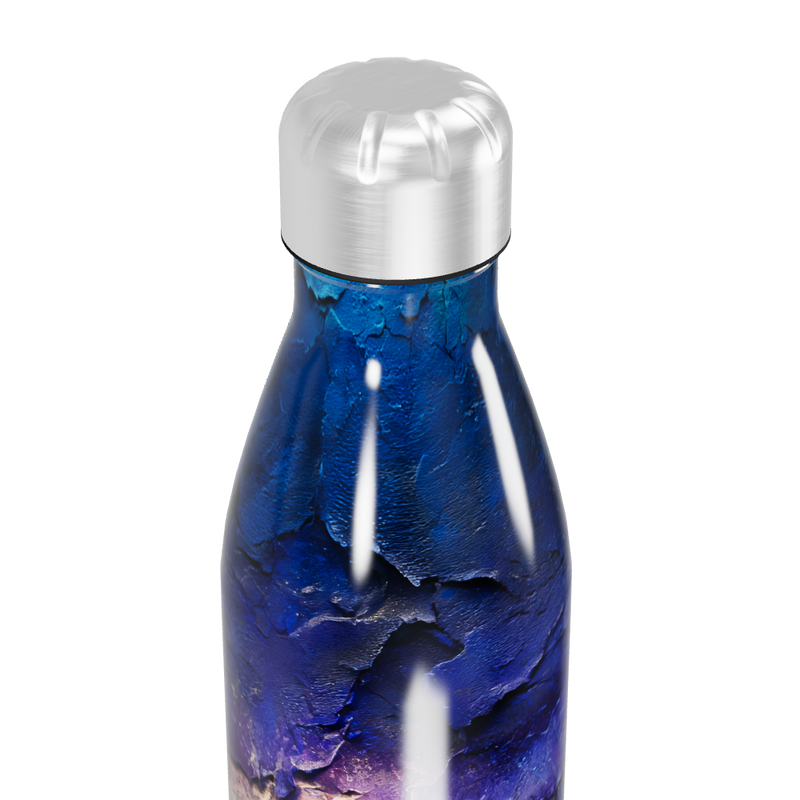 Garrafa Inox - Azul Texturizada