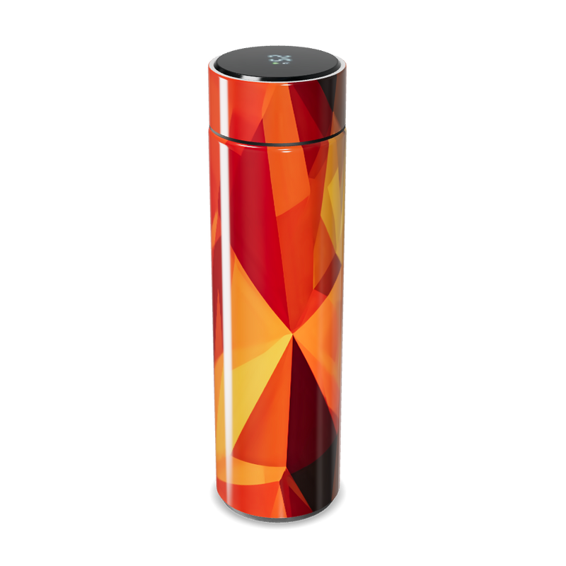 Garrafa Térmica Touch - Vermelha Geométrica