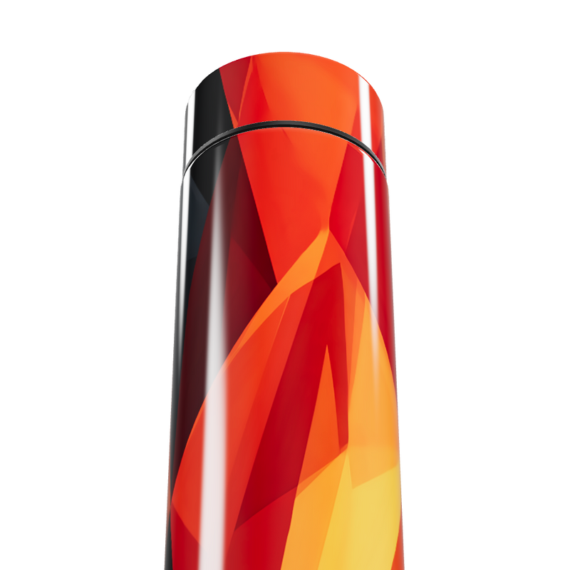 Garrafa Térmica Touch - Vermelha Geométrica