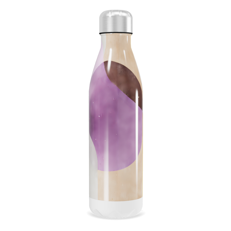 Garrafa Inox - Estampa Geométrica Colorida