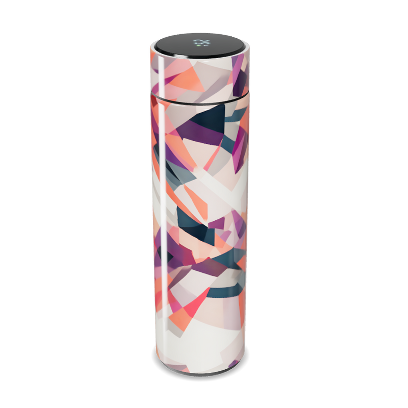 Garrafa Térmica Touch - Estampa Geométrica Colorida