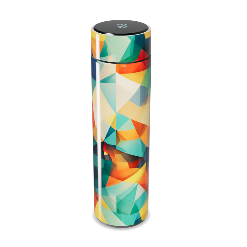 Garrafa Térmica Touch - Colorida Geométrica