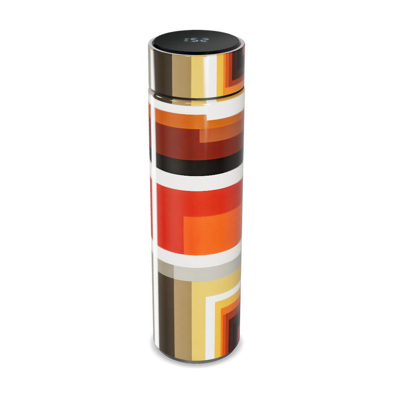 Garrafa Térmica Touch Estampada Colorida