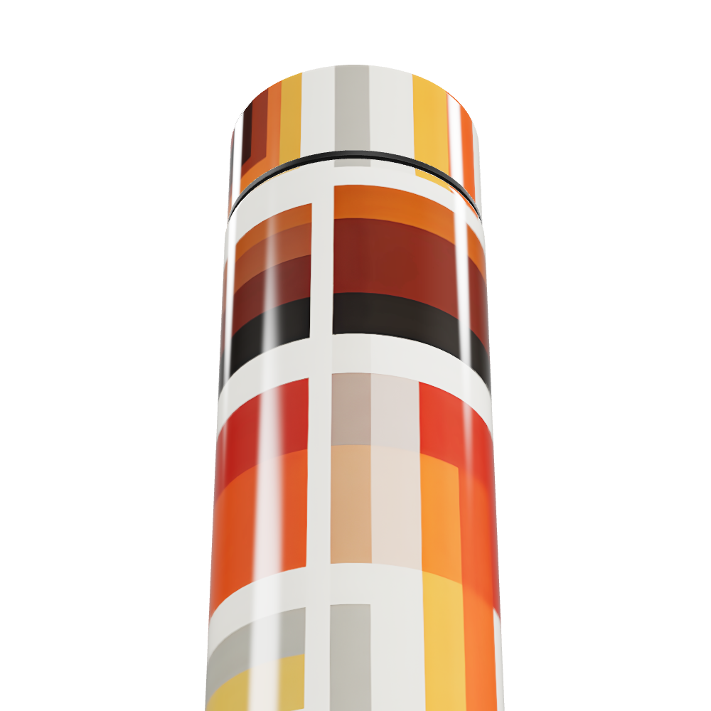 Garrafa Térmica Touch Estampada Colorida