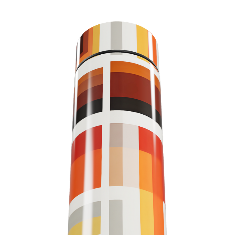 Garrafa Térmica Touch Estampada Colorida