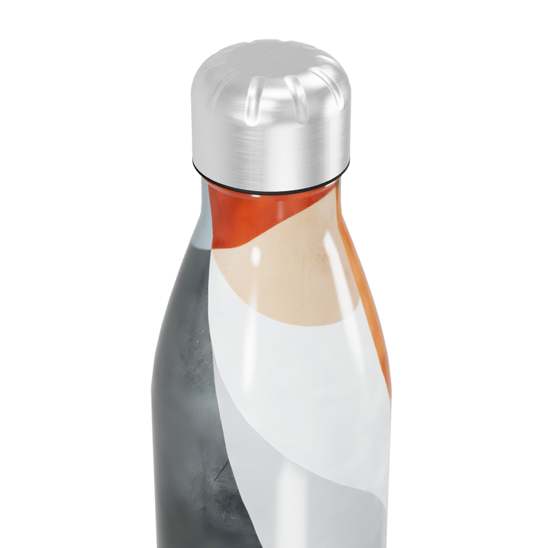 Garrafa Inox - Design Colorido Abstrato