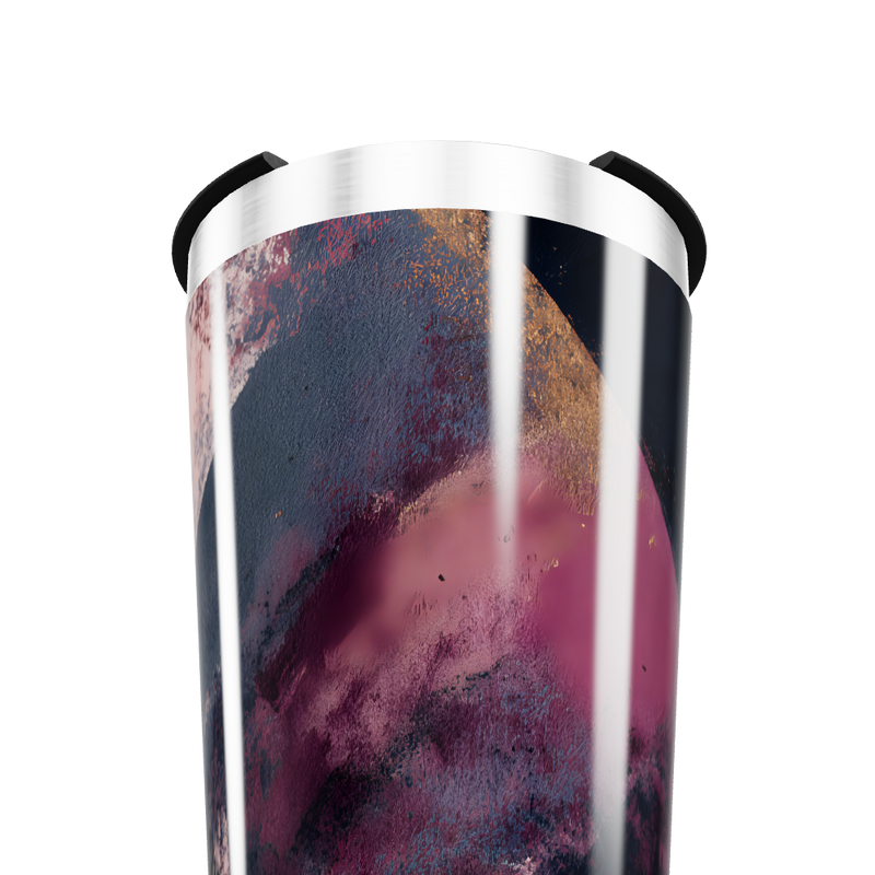 Copo Térmico - Estampa Abstrata Colorida