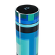 Garrafa Térmica Touch - Azul com Estampa Geométrica