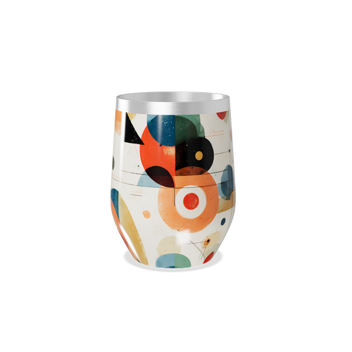 Copo Térmico Slim - Colorido Geométrico