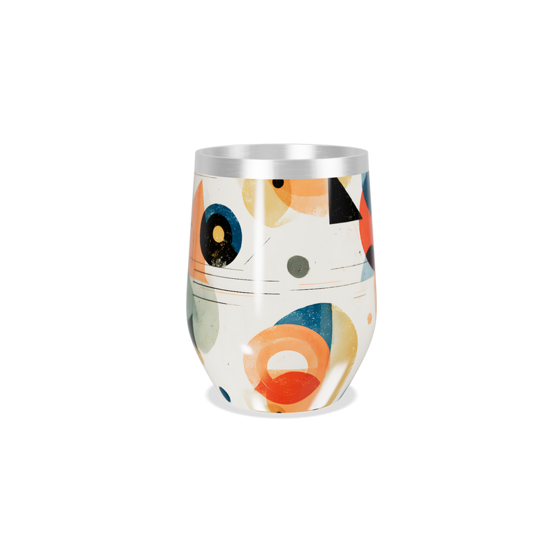 Copo Térmico Slim - Colorido Geométrico