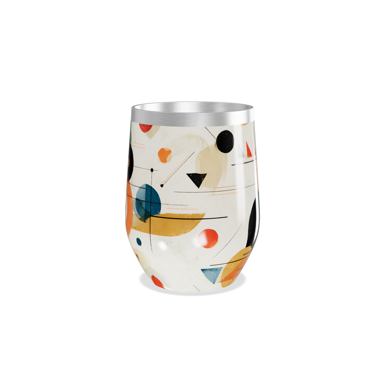 Copo Térmico Slim - Colorido Geométrico