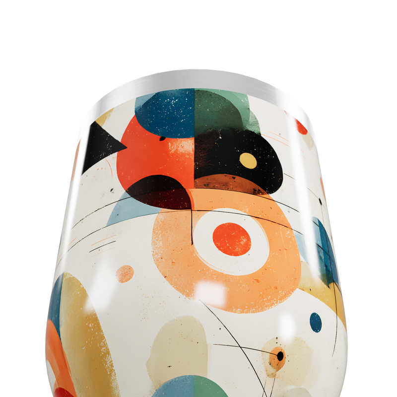 Copo Térmico Slim - Colorido Geométrico