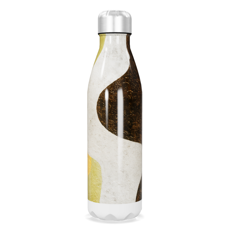 Garrafa Inox - Estampa Abstrata Colorida