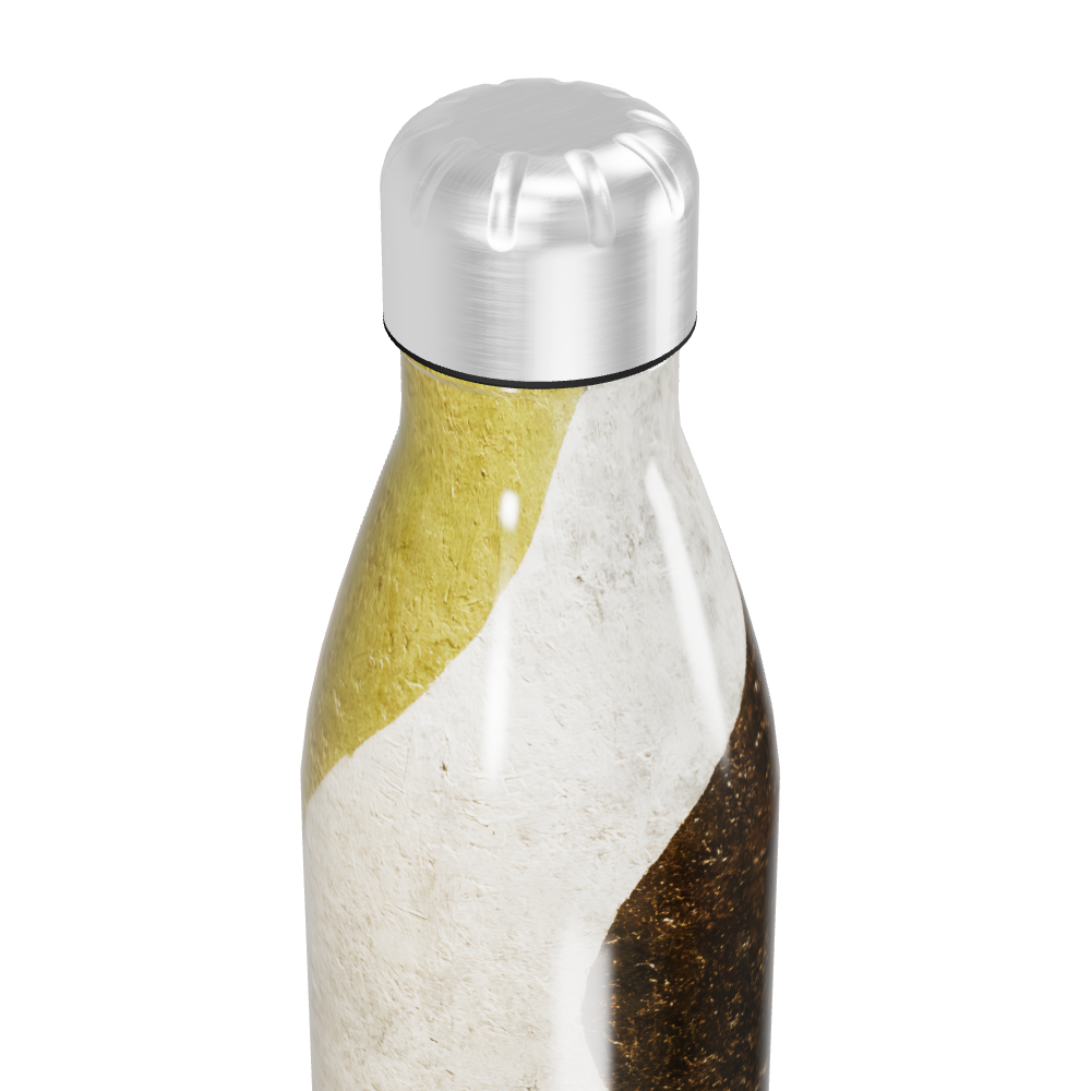 Garrafa Inox - Estampa Abstrata Colorida