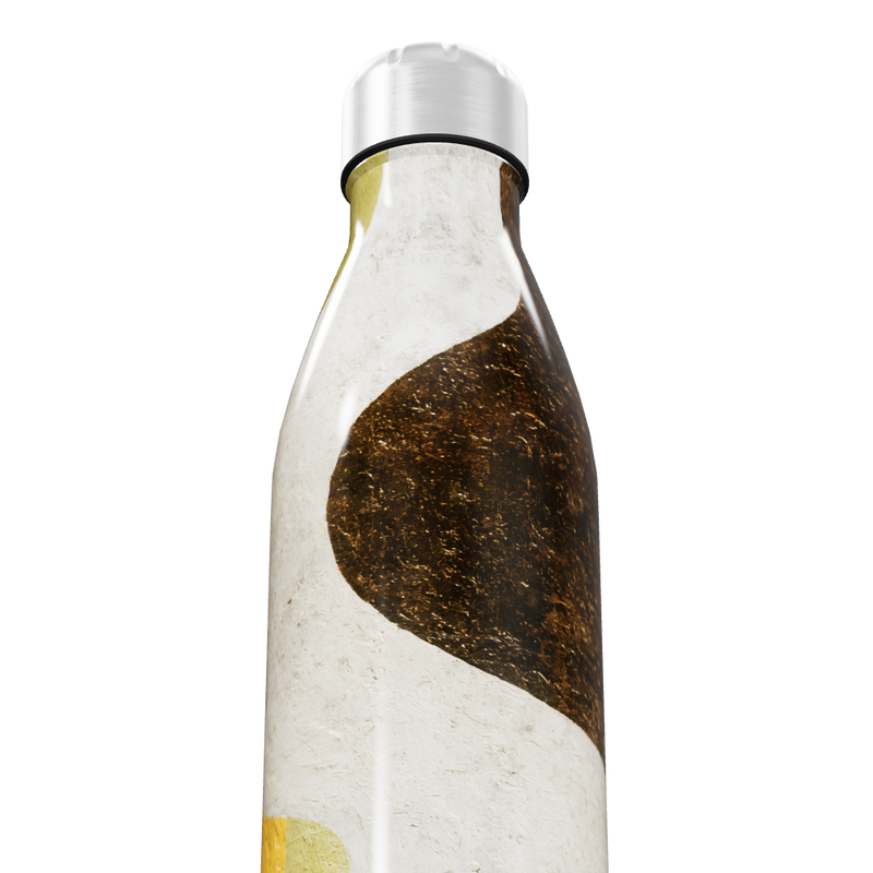 Garrafa Inox - Estampa Abstrata Colorida