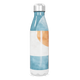 Garrafa Inox - Azul e Laranja Estampada