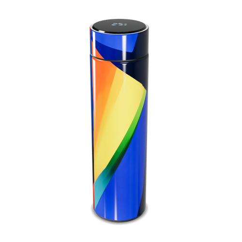 Garrafa Térmica Touch - Colorida com Display Digital