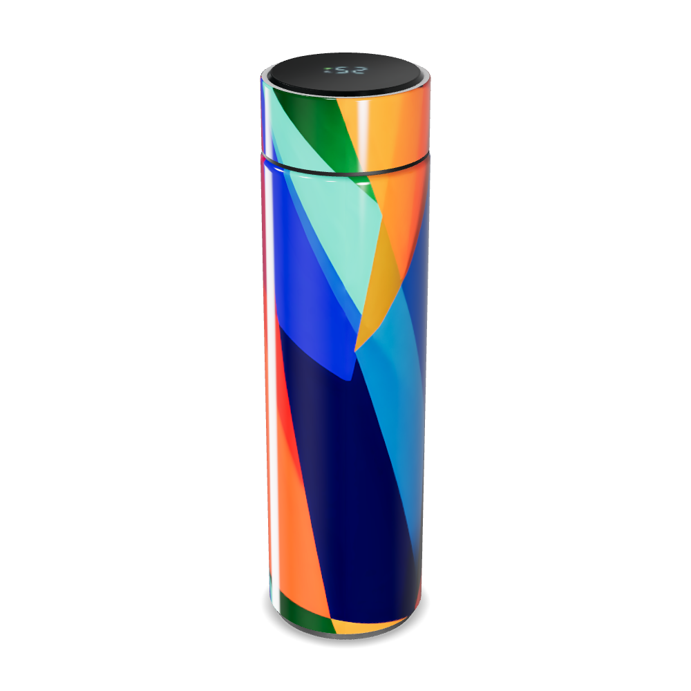 Garrafa Térmica Touch - Colorida com Display Digital