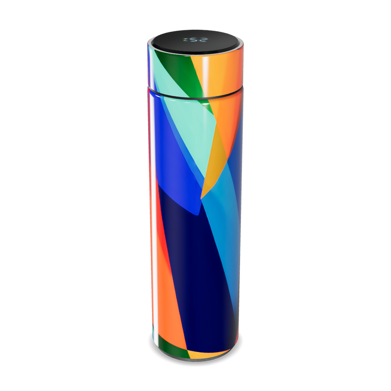 Garrafa Térmica Touch - Colorida com Display Digital