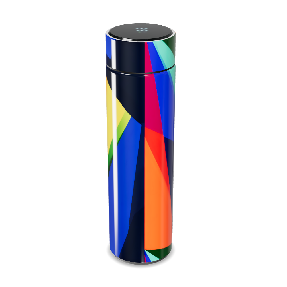 Garrafa Térmica Touch - Colorida com Display Digital